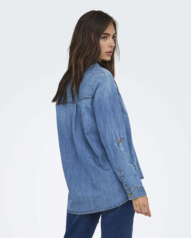 ONLY ONLYASMIN SHIRT L/S DNM AKM NOOS - 15361370