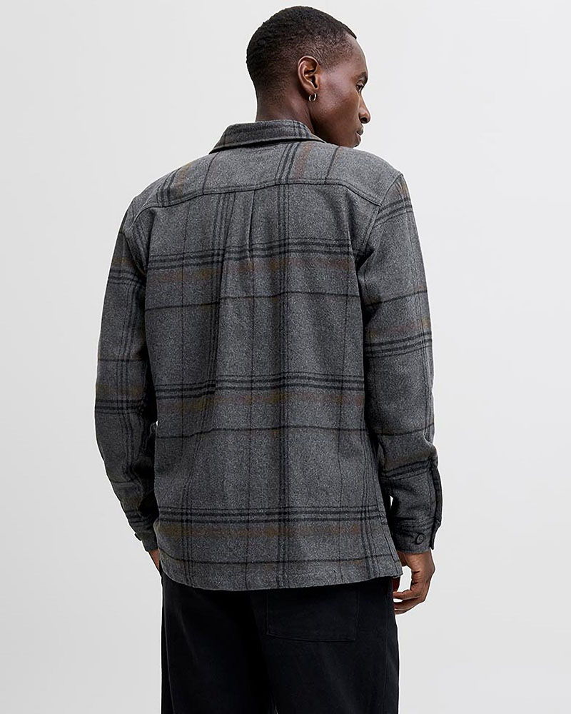 JACK & JONES JPRRAYLE MELANGE CHECK L/S OVERSHIRT SN - 12286804 JACK & JONES JPRRAYLE MELANGE CHECK L/S OVERSHIRT SN - 12286804