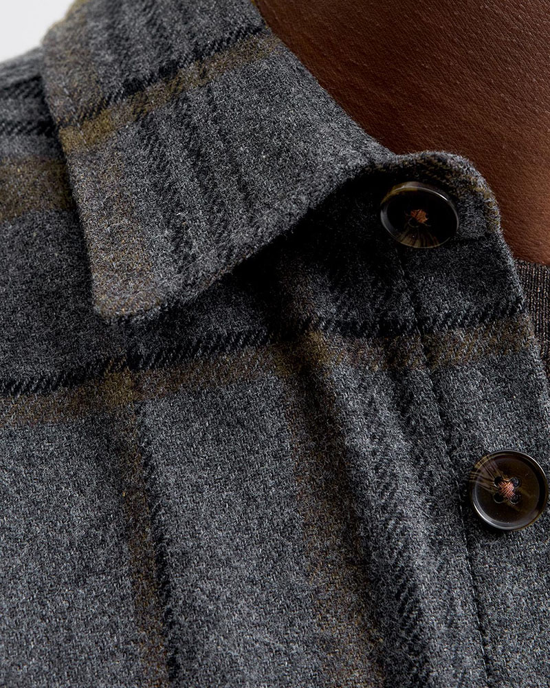 JACK & JONES JPRRAYLE MELANGE CHECK L/S OVERSHIRT SN - 12286804 JACK & JONES JPRRAYLE MELANGE CHECK L/S OVERSHIRT SN - 12286804