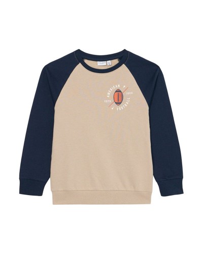 NAME IT NKMVILDAR LS SWEAT BOX BRU - 13234447