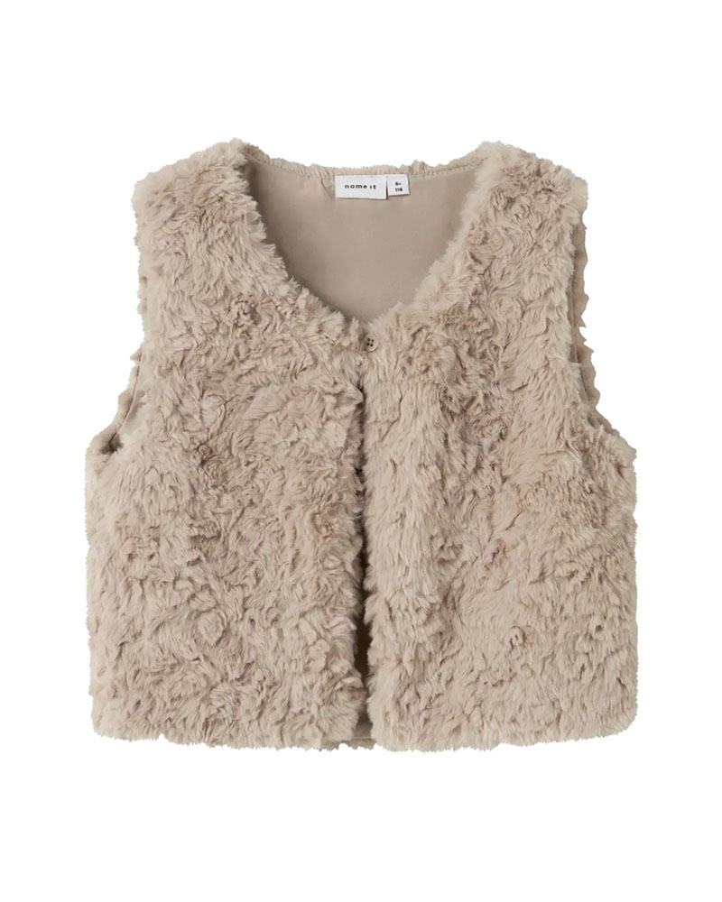 NAME IT NBFNANO FAKE FUR VEST - 13246464