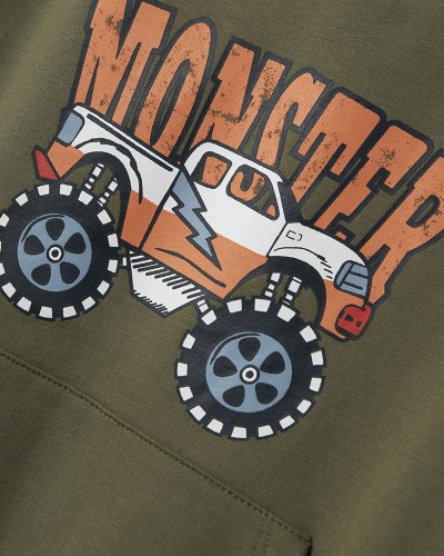 NAME IT NMMVUGO LS NREG SWEAT BRU - 13234314