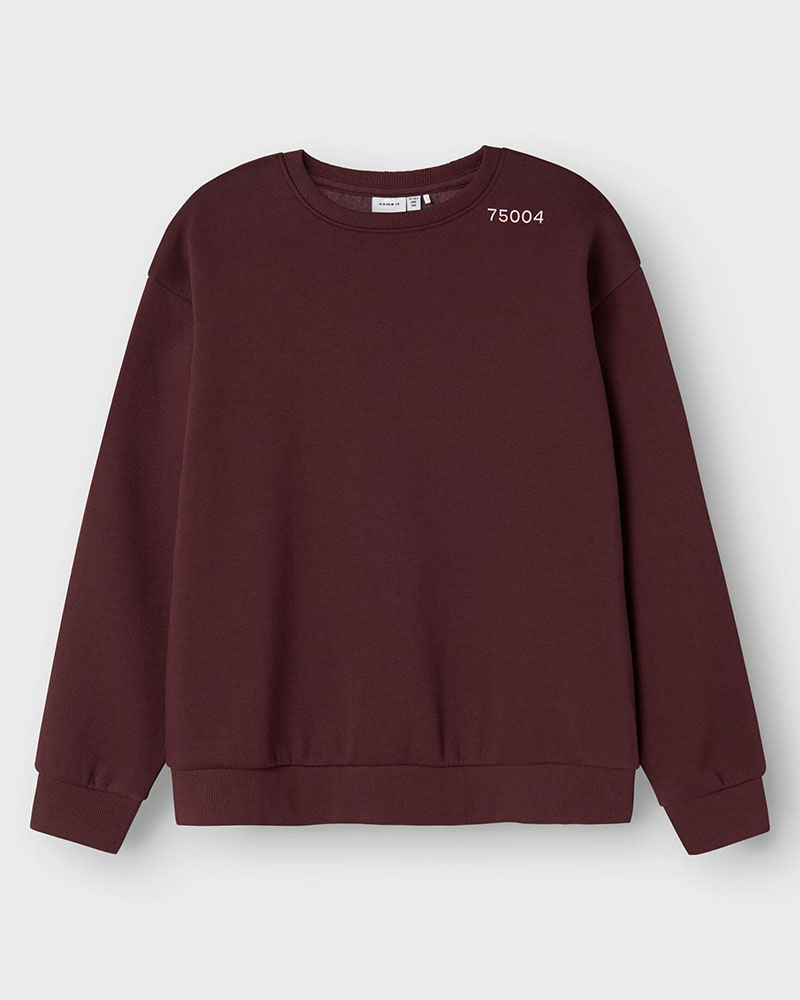 NAME IT NKFODIKA LS RLX SWEAT BRU BF - 13247274