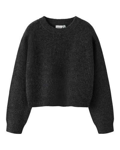 NAME IT NKFHOLLY LS BOXY SHORT KNIT NOOS - 13245039 NAME IT NKFHOLLY LS BOXY SHORT KNIT NOOS - 13245039