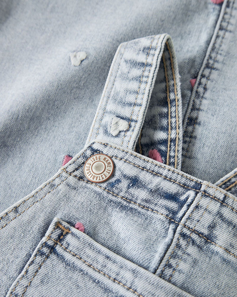 NAME IT NMFELINA DNM EMB SPENCER 2633-FR T - 13250728