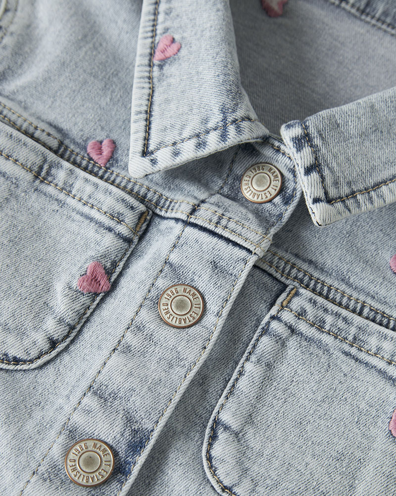 NAME IT NMFELISA DNM EMB JACKET 2633-FR T - 13250731