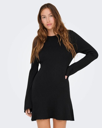 ONLY ONLMICHELLA LIFE LS O-NECK DRESS KNT - 15352211 ONLY ONLMICHELLA LIFE LS O-NECK DRESS KNT - 15352211