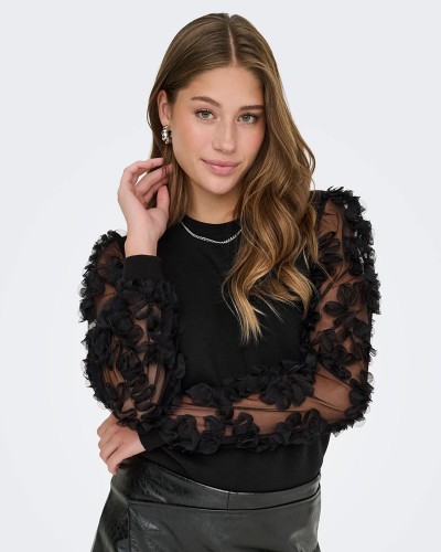 ONLY ONLLAVIN L/S O-NECK MIX SWT - 15362196