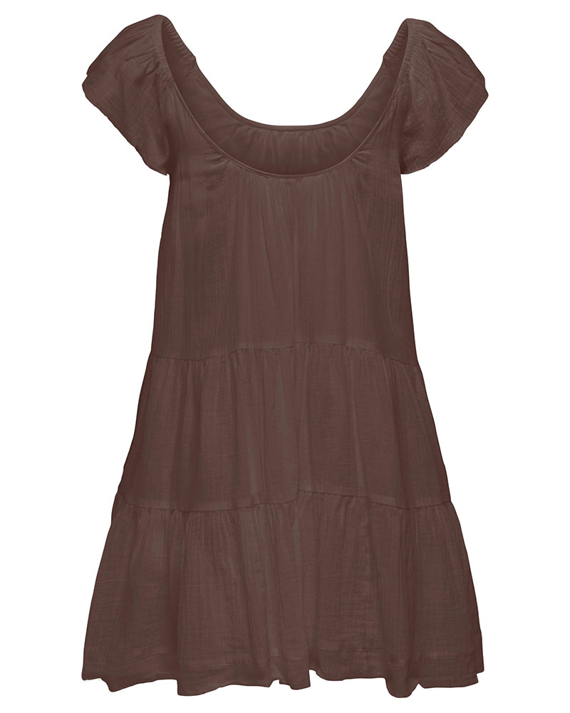 ONLY ONLNABILA LIFE SS A-SHAPE DRESS WVN - 15353364