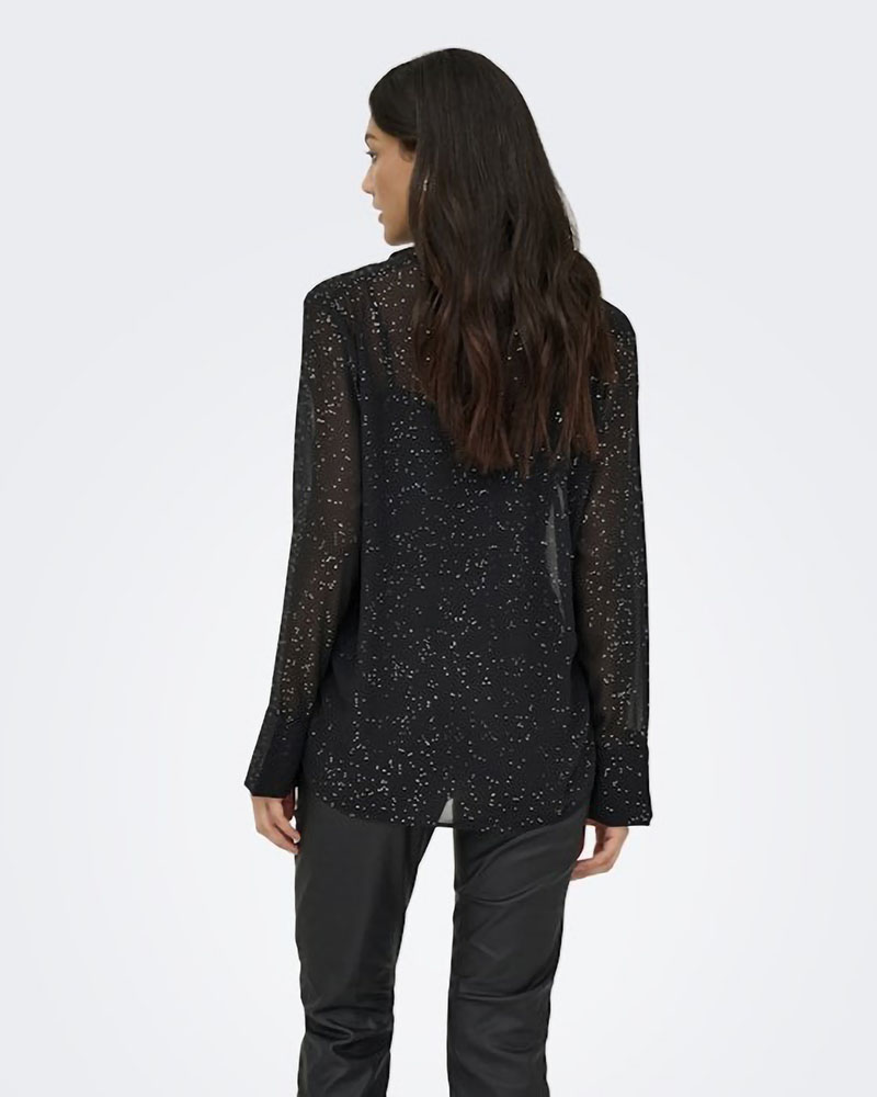 ONLY ONLSTAR LIFE L/S GRACE GLITTER SHIRT WVN - 15360319 ONLY ONLSTAR LIFE L/S GRACE GLITTER SHIRT WVN - 15360319