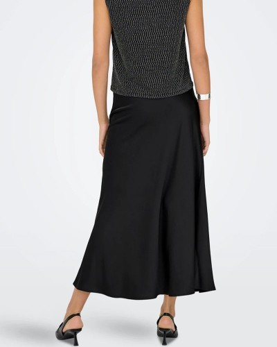 ONLY ONLMIKA VIS SATIN LONG SKIRT WVN - 15361200 ONLY ONLMIKA VIS SATIN LONG SKIRT WVN - 15361200
