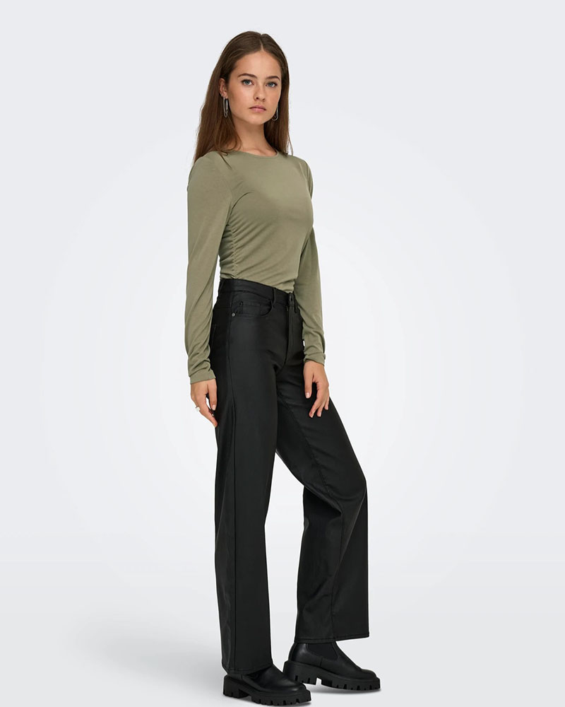 ONLY ONLFREE LIFE L/S RUCHING TOP JRS - 15365605 ONLY ONLFREE LIFE L/S RUCHING TOP JRS - 15365605