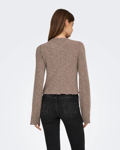 ONLY ONLBORA LIFE L/S O-NECK TOP JRS - 15359010