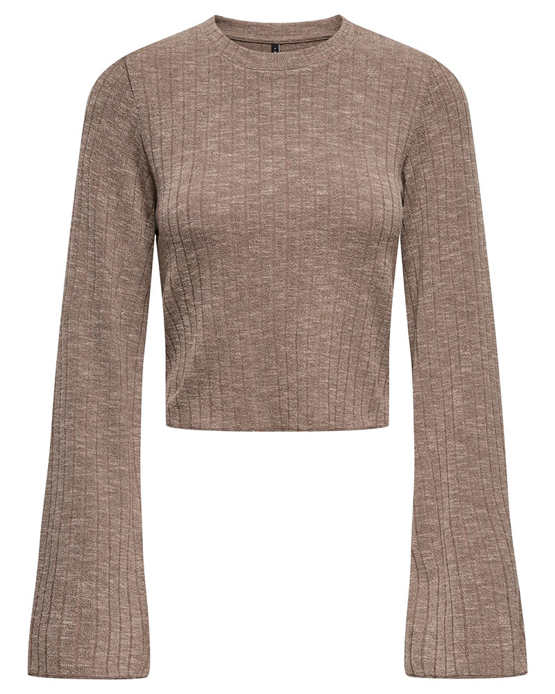 ONLY ONLBORA LIFE L/S O-NECK TOP JRS - 15359010