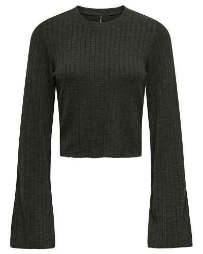 ONLY ONLBORA LIFE L/S O-NECK TOP JRS - 15359010