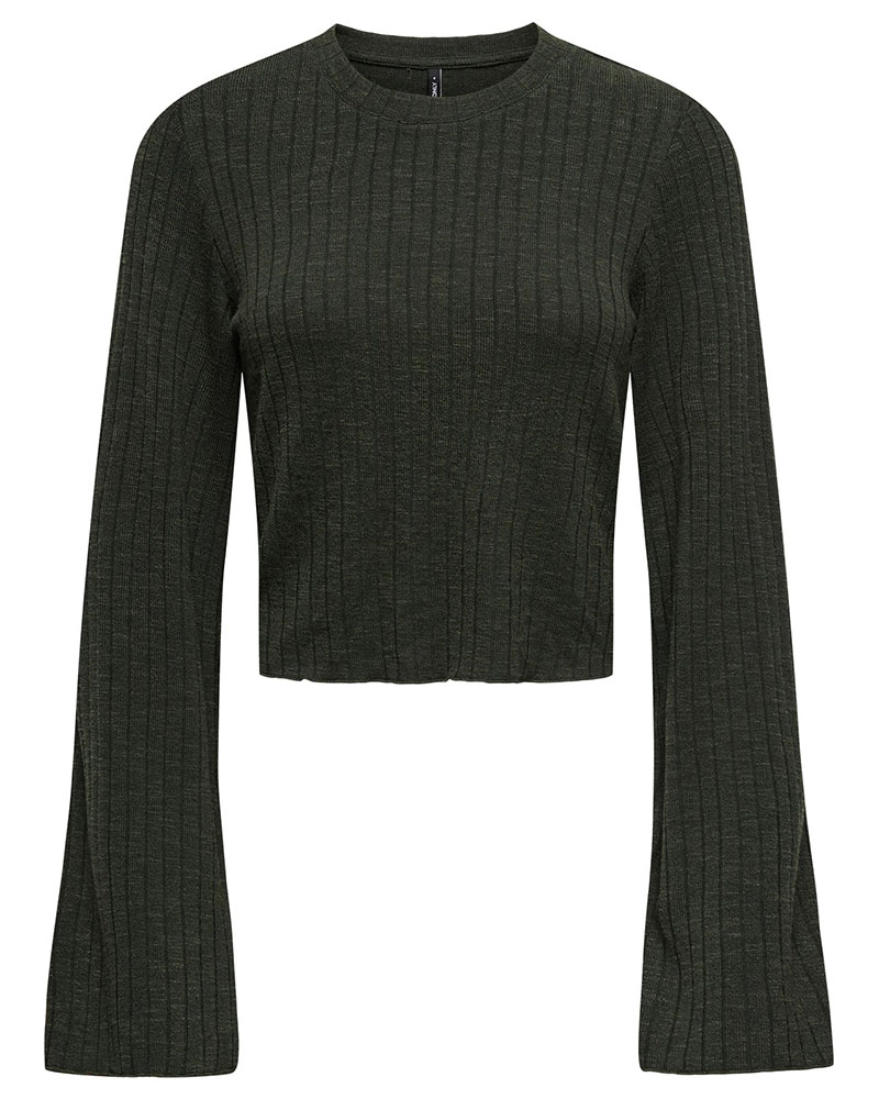 ONLY ONLBORA LIFE L/S O-NECK TOP JRS - 15359010