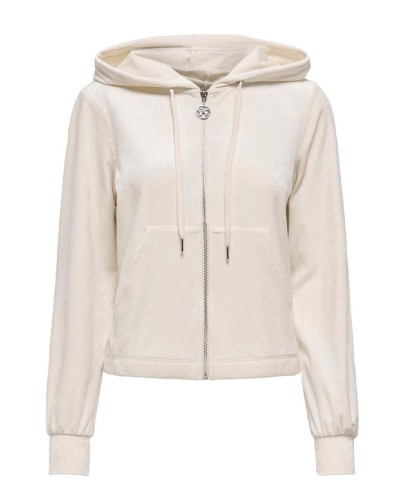 ONLY ONLREBEL L/S ZIP HOOD SWT - 15299670