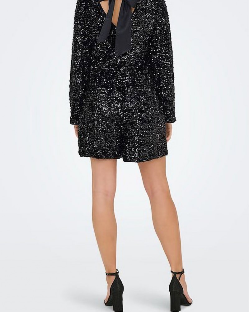 ONLY ONLCONFIDENCE NEW SEQUINS SHORTS JRS - 15360164