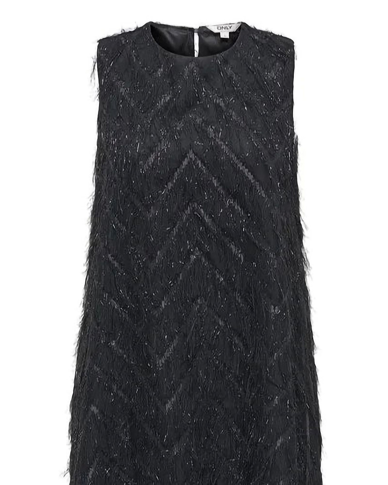 ONLY ONLFAYE LIFE SL FEATHER DRESS WVN - 15358411 ONLY ONLFAYE LIFE SL FEATHER DRESS WVN - 15358411