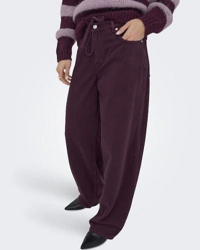 ONLY ONLGIANNA-MILLY MW STR BELT PANT PNT - 15361939