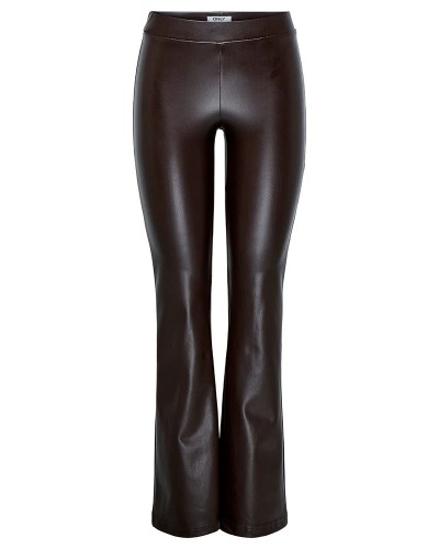 ONLY ONLPAIGE MW FAUX LE FLARED LEGGING PNT - 15357670