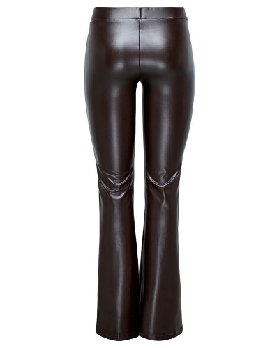 ONLY ONLPAIGE MW FAUX LE FLARED LEGGING PNT - 15357670