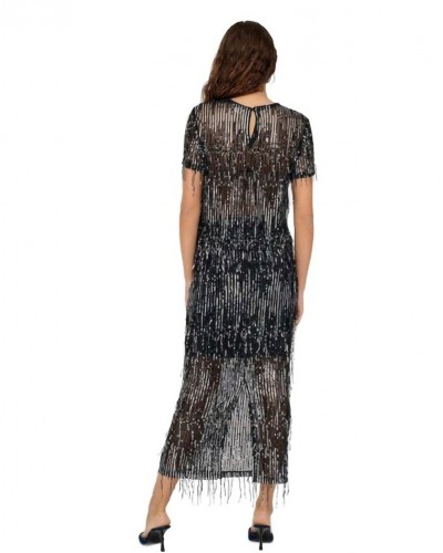 ONLY ONLSPACY HW LONG SEQUINS SKIRT WVN - 15359937