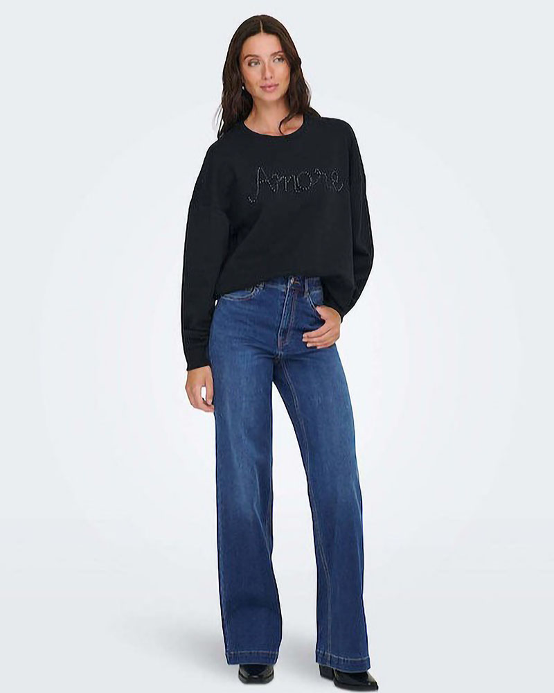 ONLY ONLMADISON-ROYAL HW WIDE DNM BF GUA - 15358210