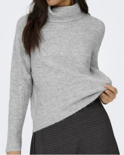ONLY ONLARIZONA LS SEQUINS ROLLNECK PULL KNT - 15358450
