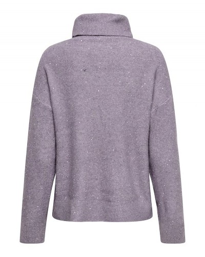 ONLY ONLARIZONA LS SEQUINS ROLLNECK PULL KNT - 15358450