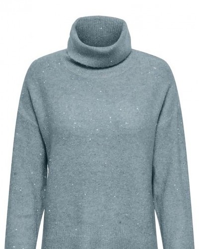 ONLY ONLARIZONA LS SEQUINS ROLLNECK PULL KNT - 15358450