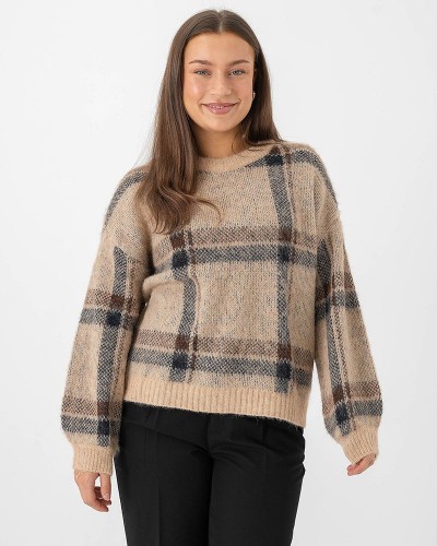 ONLY ONLMARION LIFE LS O-NECK KNT - 15361354