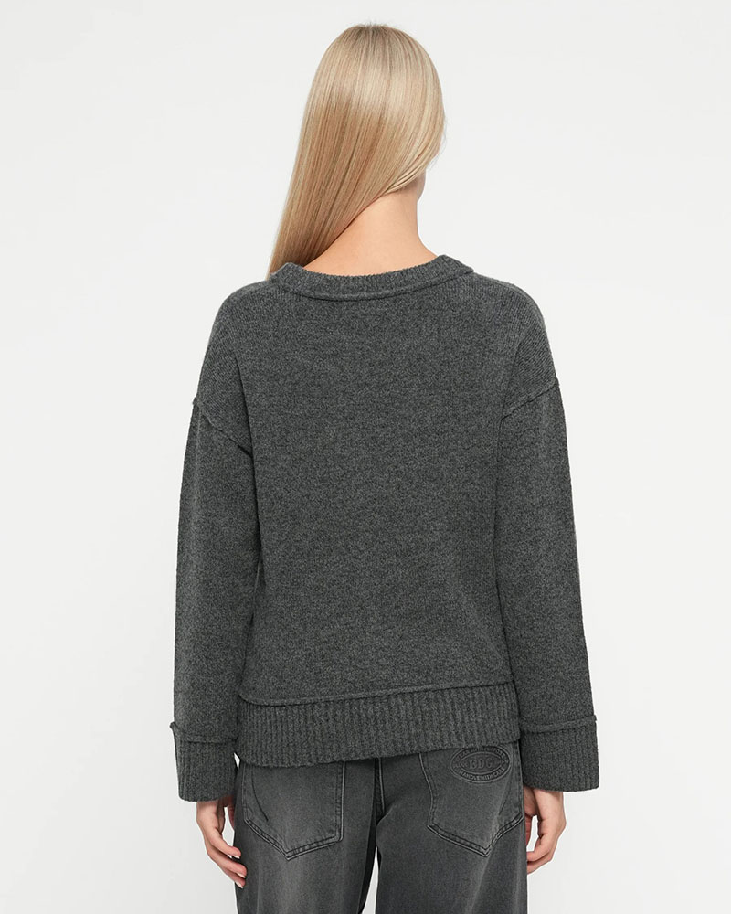 ONLY ONLHAZEL LIFE LS DETAIL O-NECK  BF KNT - 15358597