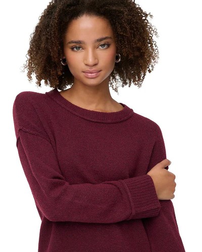 ONLY ONLHAZEL LIFE LS DETAIL O-NECK  BF KNT - 15358597