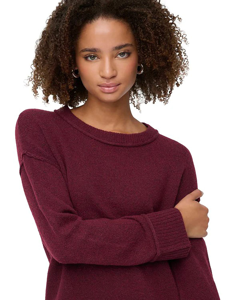 ONLY ONLHAZEL LIFE LS DETAIL O-NECK  BF KNT - 15358597