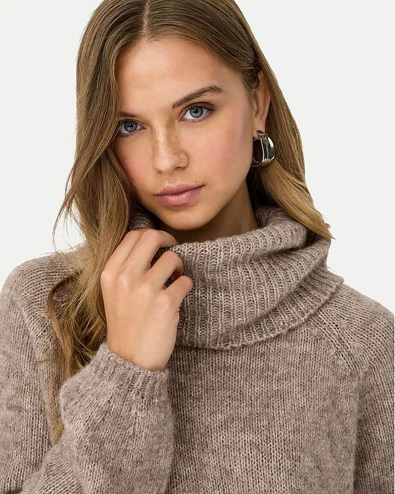 ONLY ONLGILA LIFE LS ROLLNECK BF KNT - 15358571