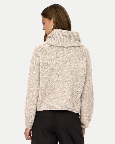 ONLY ONLGILA LIFE LS ROLLNECK BF KNT - 15358571