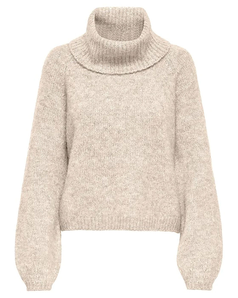 ONLY ONLGILA LIFE LS ROLLNECK BF KNT - 15358571