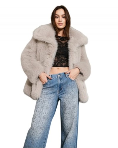 ONLY ONLASHIA LIFE FAUX DECO FUR COAT OTW - 15356621 ONLY ONLASHIA LIFE FAUX DECO FUR COAT OTW - 15356621