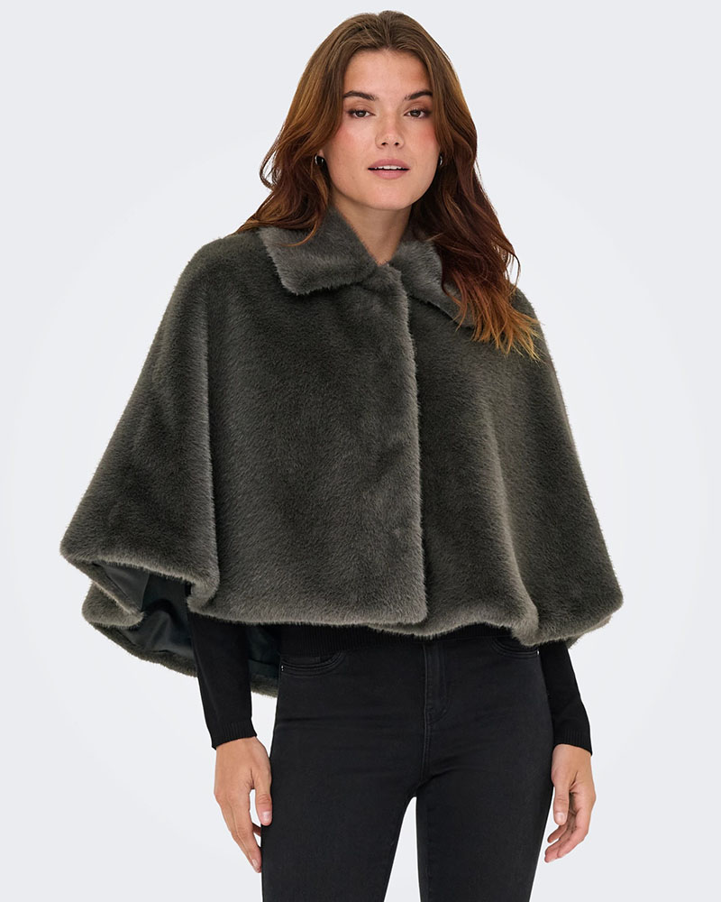 ONLY ONLSOF FUR CAPE OTW - 15360501 ONLY ONLSOF FUR CAPE OTW - 15360501