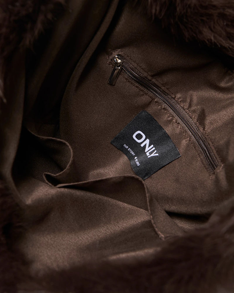 ONLY ONLHANNAH FAUX FUR BAG OTW - 15366726