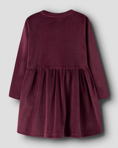 NAME IT NMFVELOA LS VELVET DRESS - 13235116