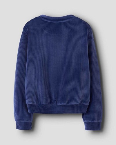 NAME IT NKFVELOA LS VELVET SHORT TOP - 13235119