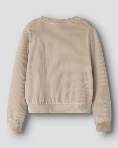 NAME IT NKFVELOA LS VELVET SHORT TOP - 13235119