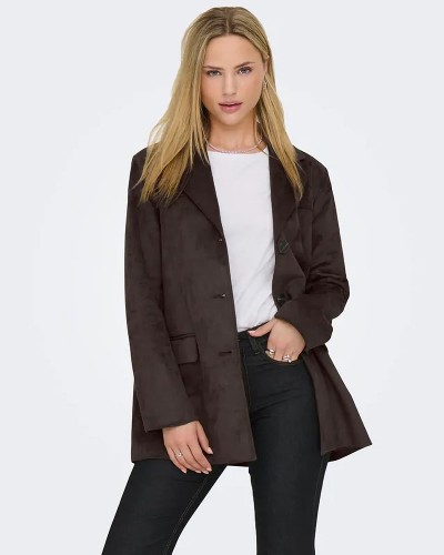 ONLY ONLTULIP FAUX SUEDE BLAZER COAT OTW - 15356927 ONLY ONLTULIP FAUX SUEDE BLAZER COAT OTW - 15356927