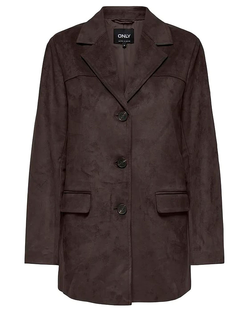 ONLY ONLTULIP FAUX SUEDE BLAZER COAT OTW - 15356927 ONLY ONLTULIP FAUX SUEDE BLAZER COAT OTW - 15356927