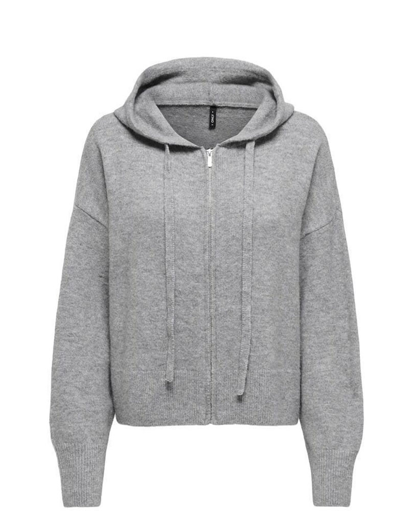 ONLY ONLBELLA LS HOOD ZIP CARDIGAN KNT - 15367254 ONLY ONLBELLA LS HOOD ZIP CARDIGAN KNT - 15367254