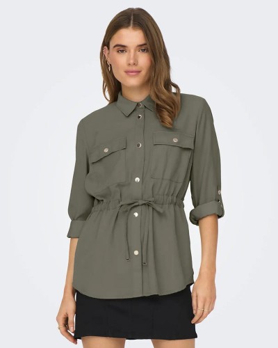 ONLY ONLARIS LIFE 4/5 FEM CARGO JACKET CC WVN - 15310852