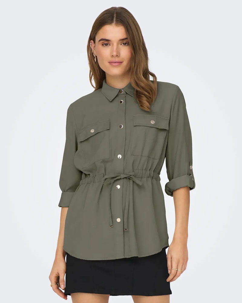 ONLY ONLARIS LIFE 4/5 FEM CARGO JACKET CC WVN - 15310852