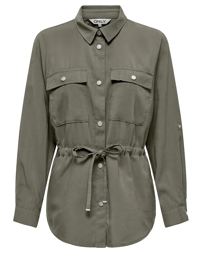 ONLY ONLARIS LIFE 4/5 FEM CARGO JACKET CC WVN - 15310852